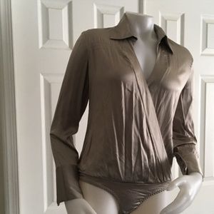 Victoria's Secret Moda International Silk Bodysuit